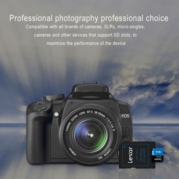 Lexar® 633x UHS-I microSDXC 95MB/s Memory Card with SD Adapter - Image 5