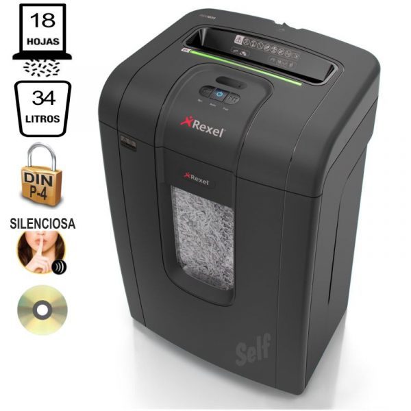 Rexel Mercury™ RSX1834 Jam Free Shredder - Image 5