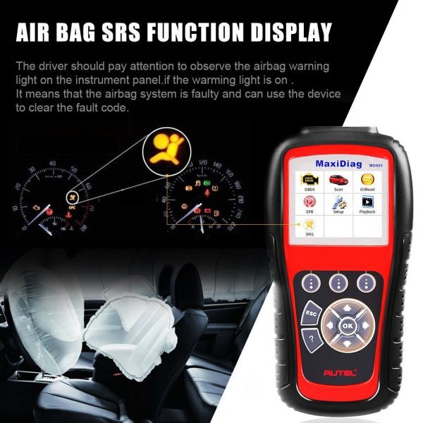 Autel MaxiDiag MD805 OBD2 Scanner Full System Diagnostic Tool - Image 4