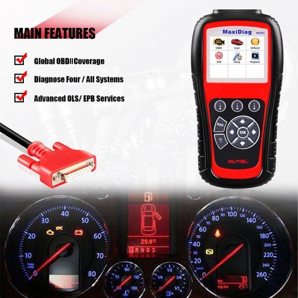 Autel MaxiDiag MD805 OBD2 Scanner Full System Diagnostic Tool - Image 5