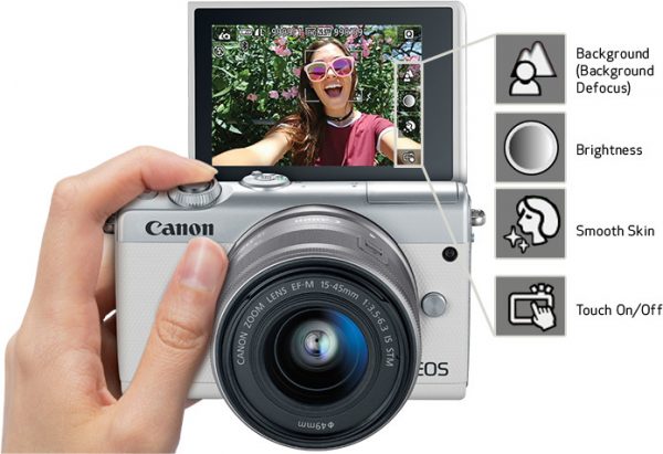 Canon EOS M100 Mirrorless Digital Camera - Image 9