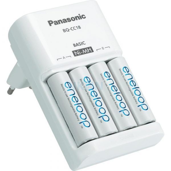 Eneloop Rechargeable 4xAA Ni-MH Batteries with Charger - Image 5