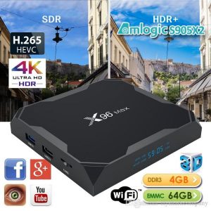X96 MAX Amlogic S905X2 Android 8.1 4K TV Box