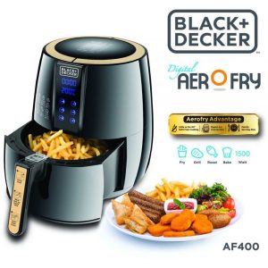 BLACK+DECKER™ AF400-B5 4 Litre Digital Aerofry Air Fryer