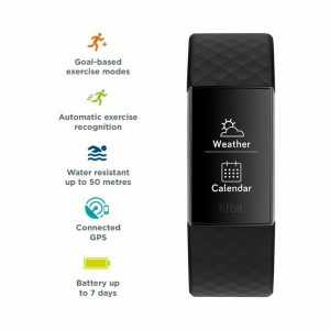 Fitbit Charge 3 Advanced Health and Fitness Tracker