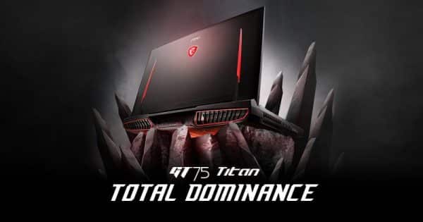 MSI GT75 Titan 8RG Gaming Laptop