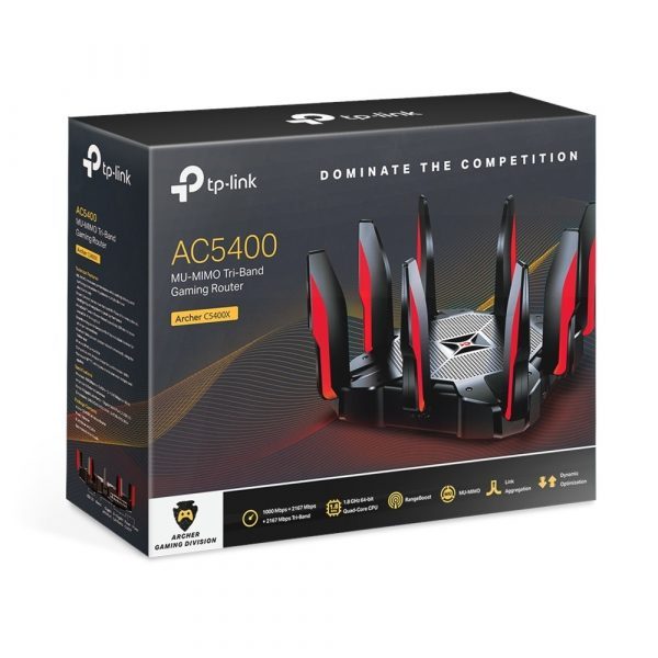 TP-Link Archer C5400X AC5400 MU-MIMO Tri-Band Gaming Router | Tech ...
