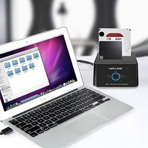 WAVLINK USB 3.0 to SATA (5Gbps) Dual-Bay Hard Drive Docking Station