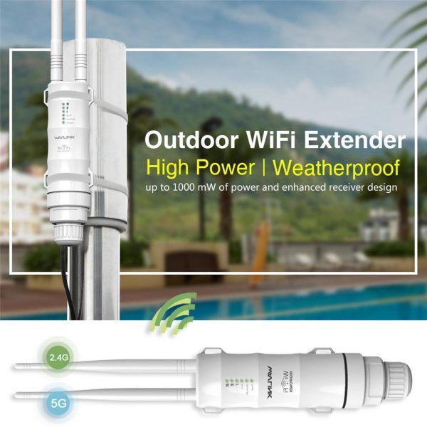 Wavlink AC600 IP65 Outdoor Wireless Repeater, Wi-Fi Signal Booster &Ranger Extender - Image 7