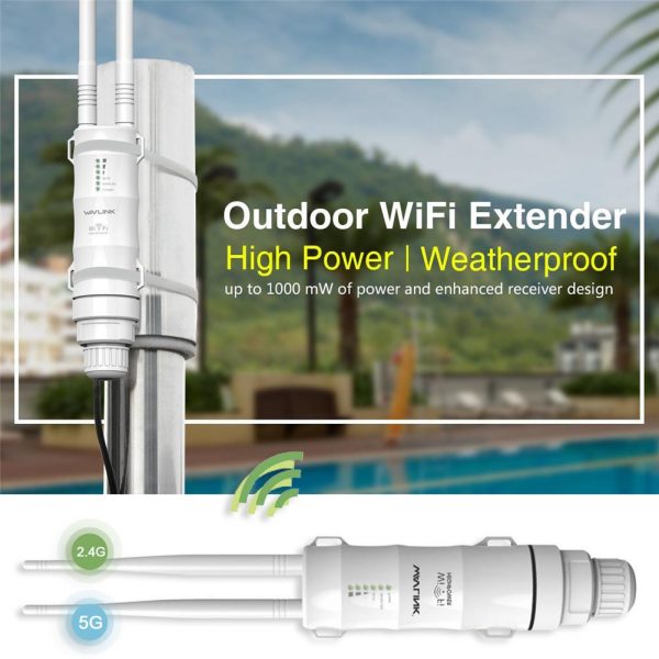 Woning Onvoorziene omstandigheden Vanaf daar Wavlink AC600 IP65 Outdoor Wireless Repeater, Wi-Fi Signal Booster &Ranger  Extender | Tech Nuggets