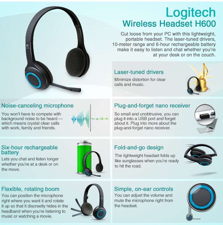 Reactor tanker lancering Logitech H600 Wireless Headset | Tech Nuggets