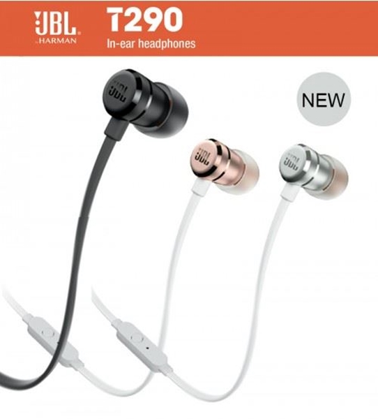 Egetræ dør Monetære JBL T290 Pure Bass Sound Lightweight In-Ear Wired Stereo Headphones | Tech  Nuggets