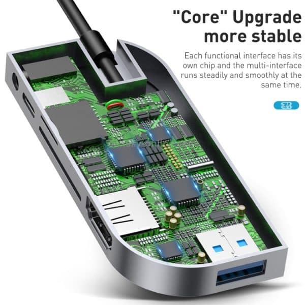 Baseus Multifunctional Type-C Hub Converter Adapter - Image 6