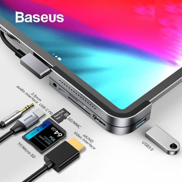 Baseus Multifunctional Type-C Hub Converter Adapter - Image 3