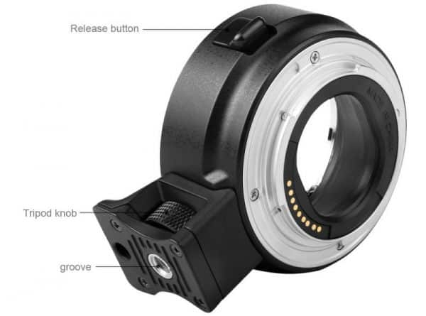 Viltrox Auto Focus EF-EOS M MOUNT Lens Mount Adapter - Image 3