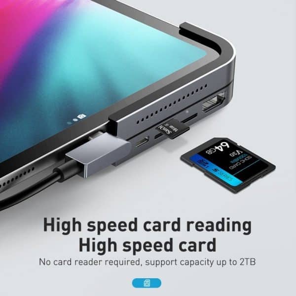 Baseus Multifunctional Type-C Hub Converter Adapter - Image 10