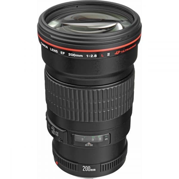 Canon EF 200mm f/2.8L II USM Telephoto Prime Lens