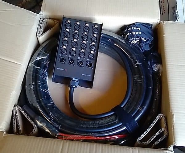 Proel 20 Channels Audio Stage Box EBN-1604 Snake Cable - Image 3