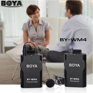 BOYA BY-WM4 Wireless Lavalier Microphone System