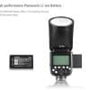 Godox V1C/N/S 2.4G TTL HSS 1/8000s Camera Flash - Image 6