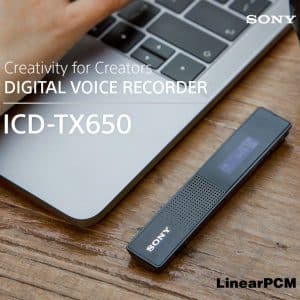 Sony ICD-TX650 Digital Voice Recorder