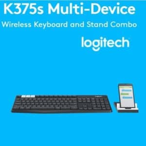 Logitech K375s Multi-Device Wireless Keyboard and Stand Combo