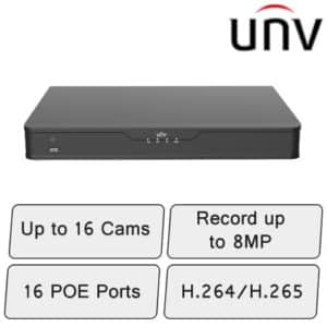 Uniview NVR302-16S-P16 NVR 16 Channel PoE