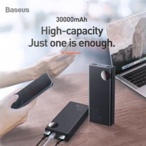Baseus Amblight Quick Charger Digital Display Power Bank Kericho 1