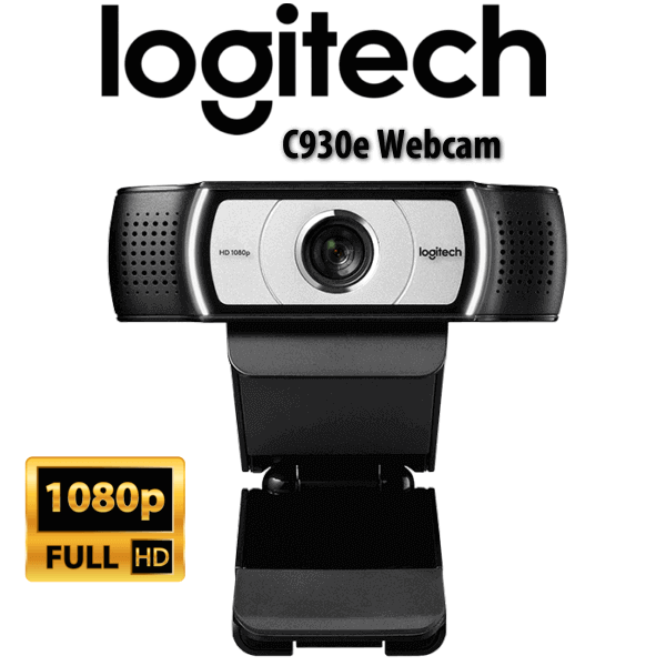 Cuerpo mucho violento Logitech C930e Webcam Kenya - Full HD 1080p/30fps, 90°FoV, 4x Zoom