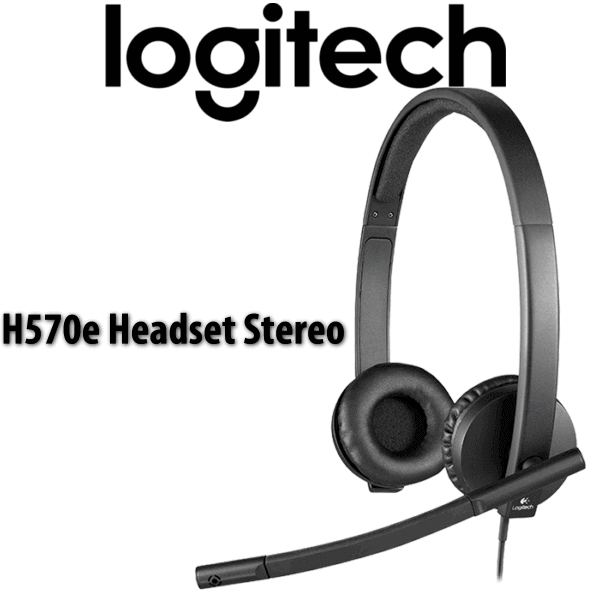Logitech H570e USB Stereo Headset 