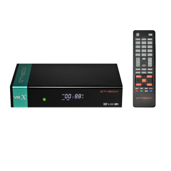 GTMEDIA V8X H.265 Full Hd 1080p Dvb S2 Dvb T2 Dvb C Satellite Receiver  Built in WiFi at Rs 4800/piece, DVB Receiver in Delhi
