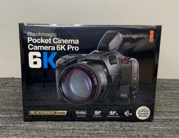 Blackmagic Design Pocket Cinema Camera 6k Pro Box Nairobi