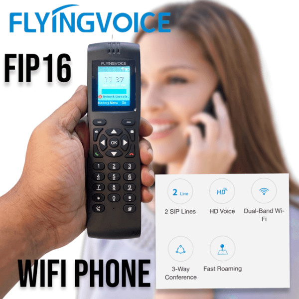 Flyingvoice FIP16 Cordless WiFi IP Phone Nairobi Kenya