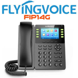 FlyingVoice FIP14G Advanced Enterprise IP Phone 2.4G Wi-Fi Wireless Phone with PoE