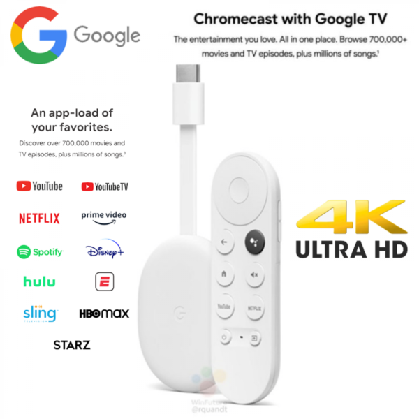 Chromecast 4K Ultra HD( Cash On Delivery ) Only Bulk Quantity at